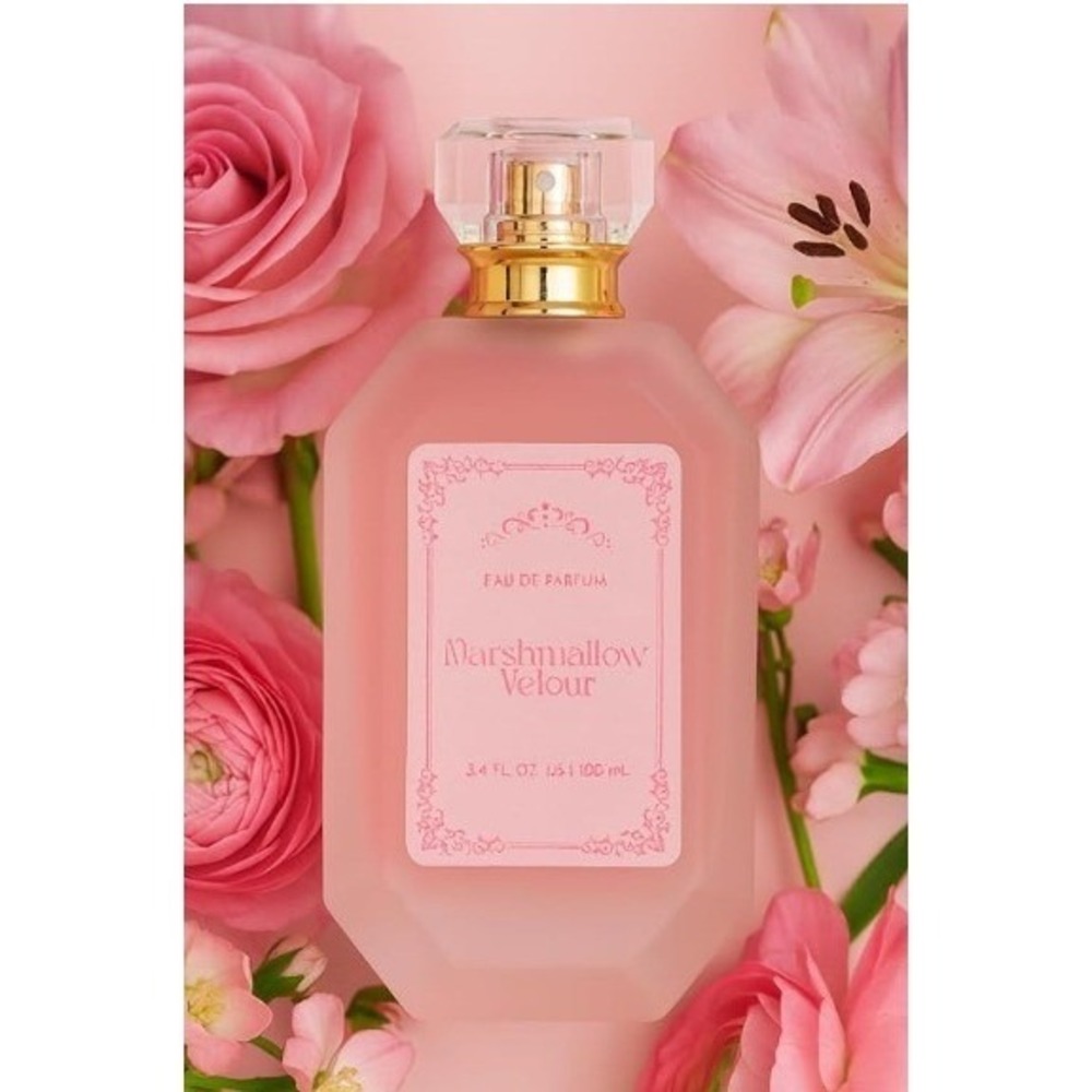 Marshmallow Velour Eau de Parfum 3.4 fl oz 100 ml Women Pink Spray EDP Fragrance